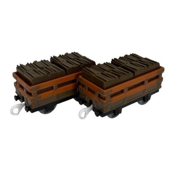 Thomas the Train & Friends Duncan 2 Cargo Truck Car & 4 Slate Blocks Trackmaster - Picture 1 of 11
